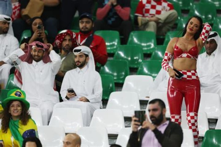 
Ivana Knöll Dons Revealing Outfit to World Cup Game Despite Qatar’s Dress Code 