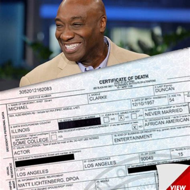 
Michael Clarke Duncan Obituary, What was Michael Clarke Duncan Cause of Death? 