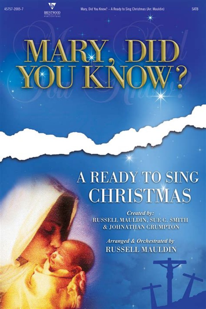 
The Christmas Classic “Mary Did You Know?” Was Written by Mark Lowry 